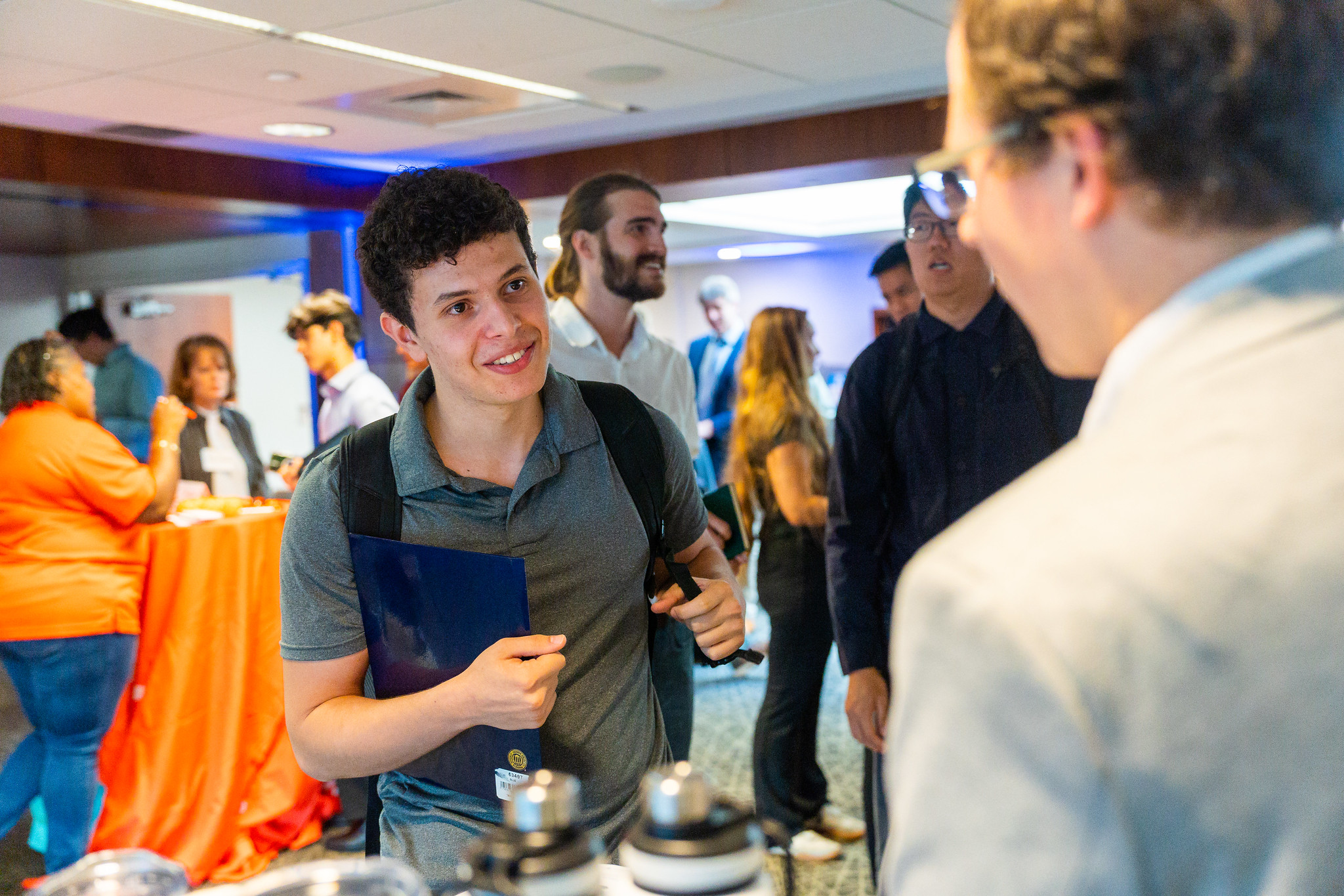 During SENE, students were able to speak to recruiters as well as company employees (many of them Georgia Tech alumni) who work in science fields.