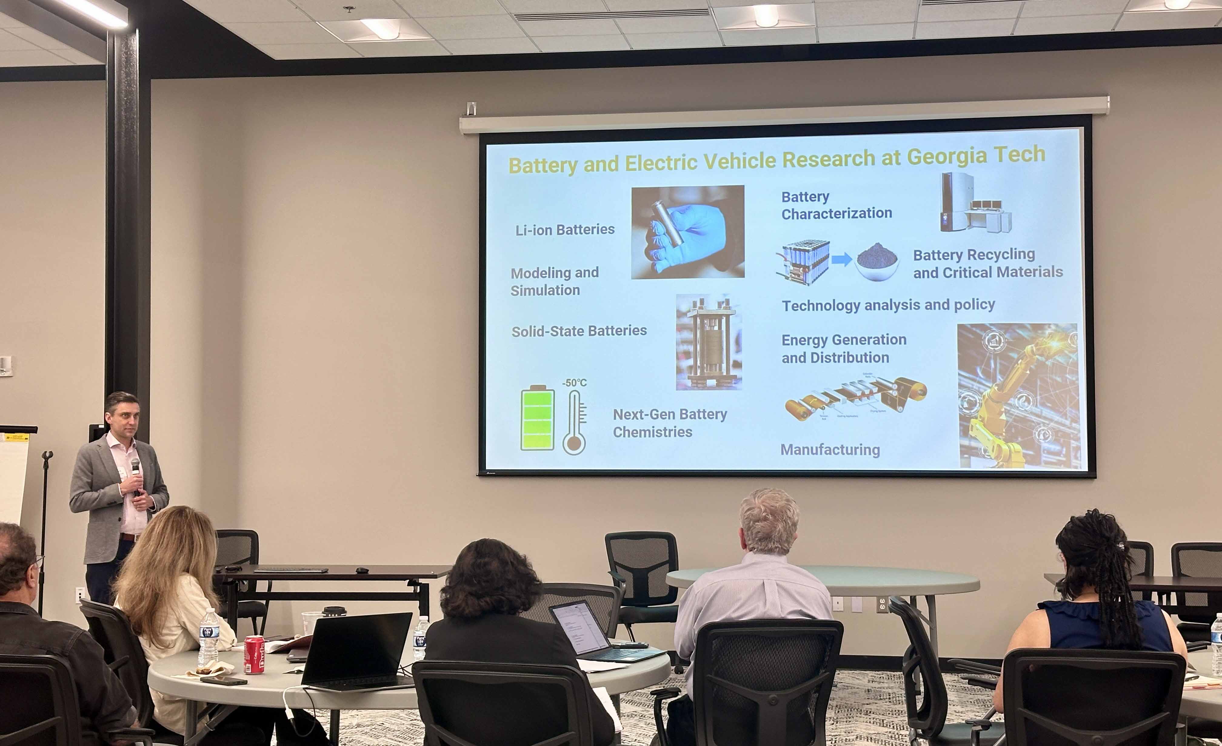 Matt McDowell at the GEMs-3 and GRACE Workshop