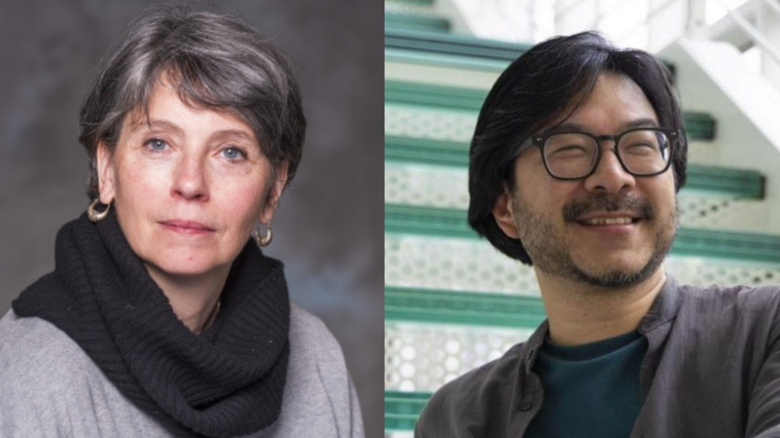 School of Chemistry Faculty Pamela Pollet and Eric Shen