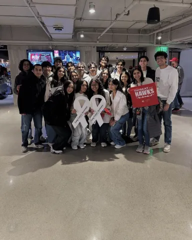 The White Ribbon Project helps show support for those suffering from lung cancer.