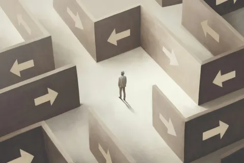 Which route should you take? The familiar or the unknown? francescoch/iStock via Getty Images Plus