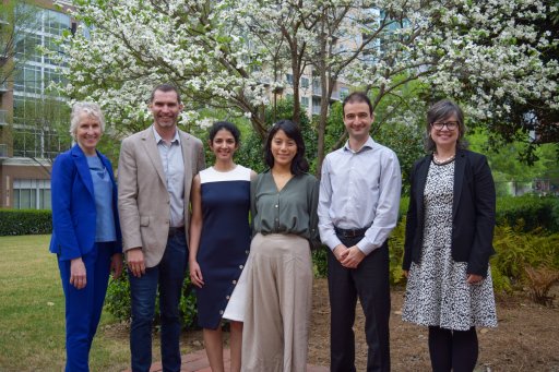 From left: Susan Lozier, Robert Wilson, Farzaneh Najafi, Hannah Choi, Dobromir Rahnev, and Jennifer Leavey.